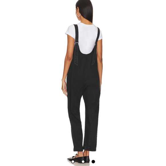 NEW! We The Free High Roller Jumpsuit Black Size XS - Picture 5 of 11